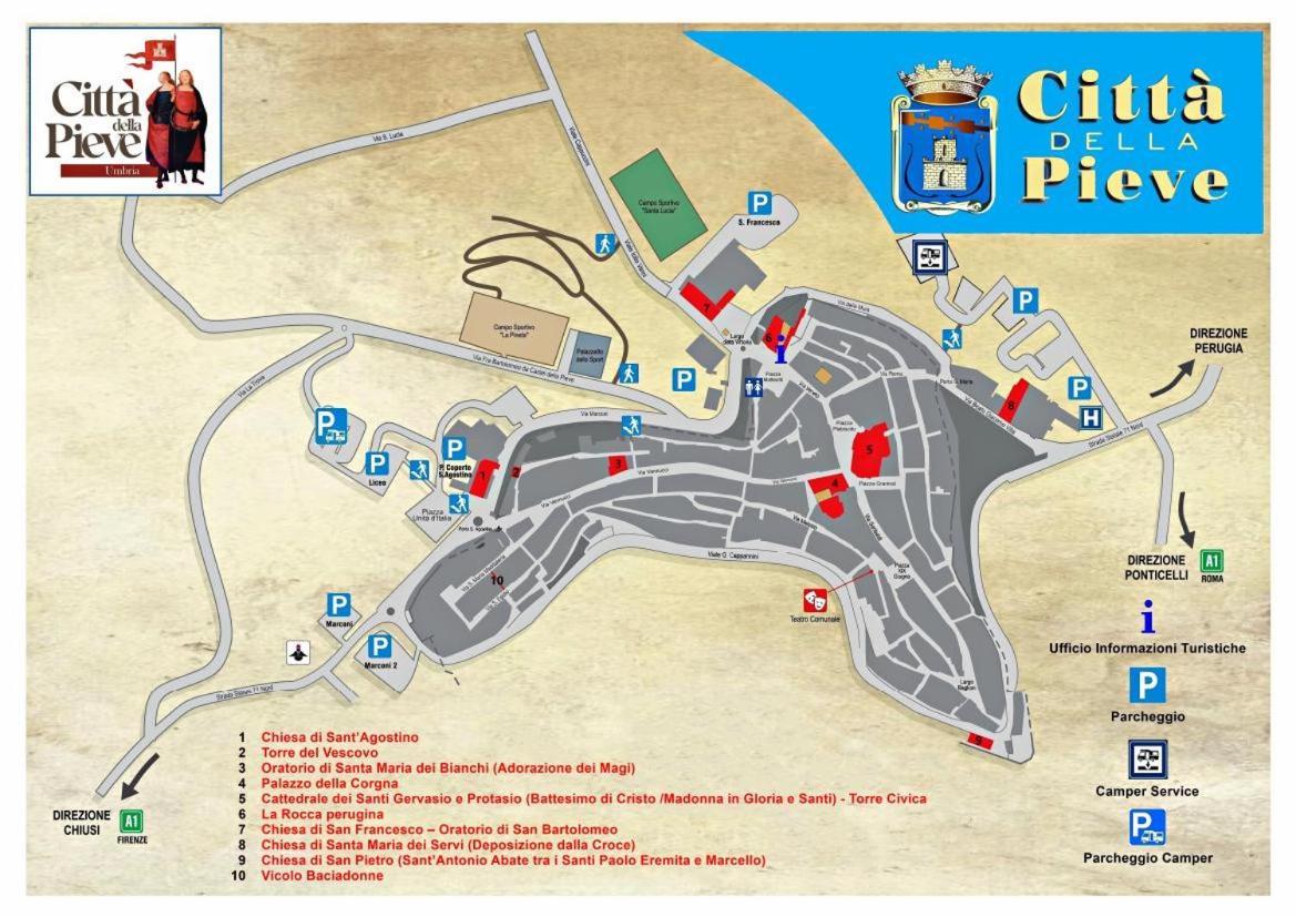 Città della Pieve Grove Cottage: Immersed In Nature & Close To Town מראה חיצוני תמונה